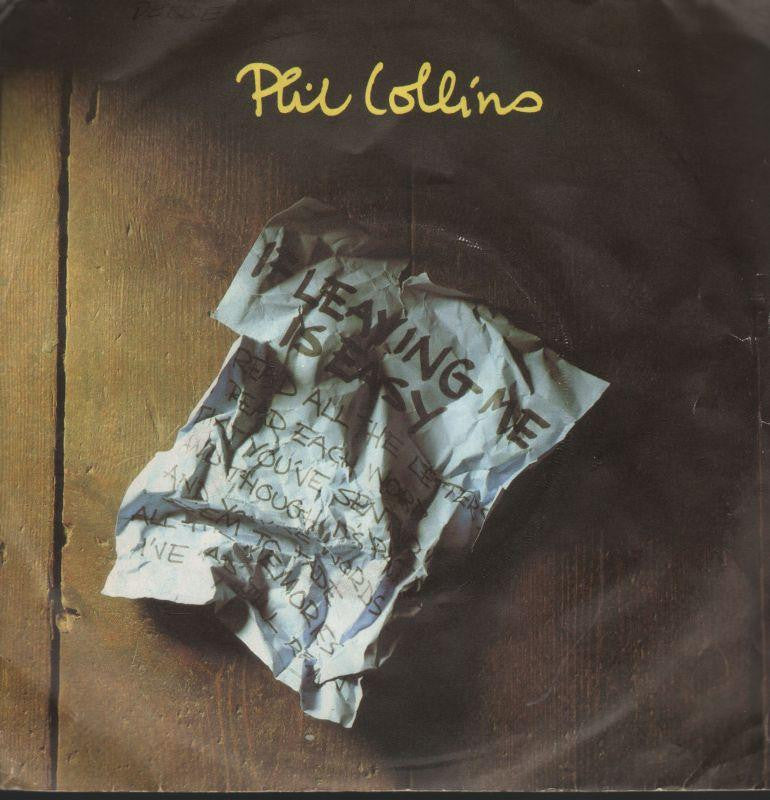 Phil Collins-If Leaving Me Is Easy-7" Vinyl P/S