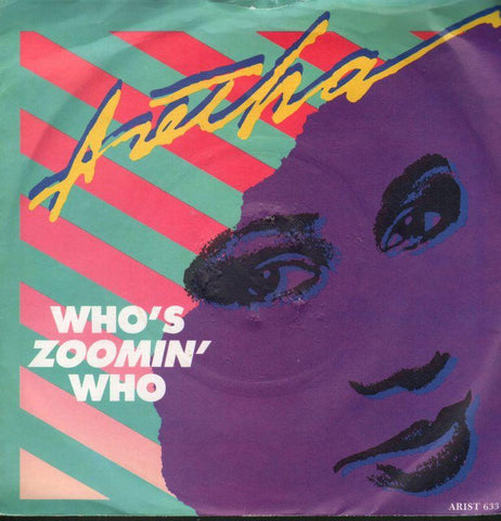 Aretha Franklin-Who's Zoomin' Who-7" Vinyl P/S