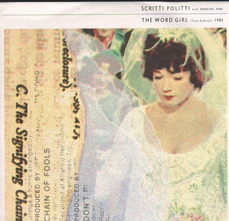 Scritti Politti-The Word Girl-7" Vinyl P/S