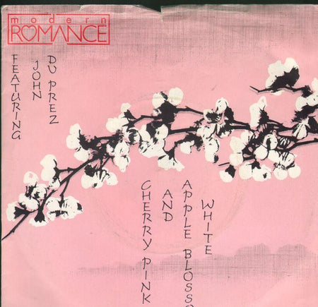 Modern Romance-Cherry Pink And Apple Blossom White-7" Vinyl P/S