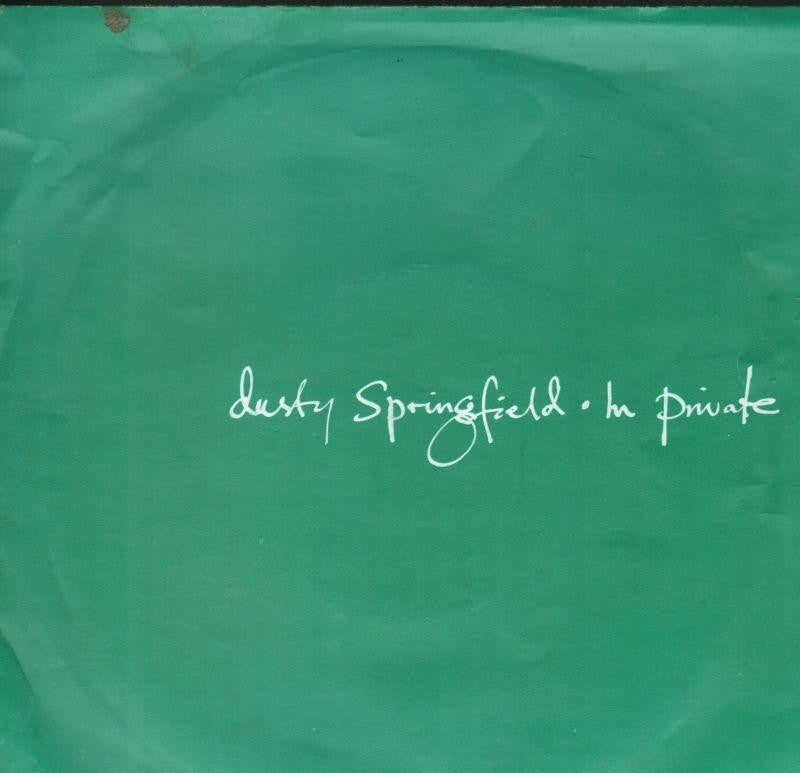 Dusty Springfield-In Private-7" Vinyl P/S