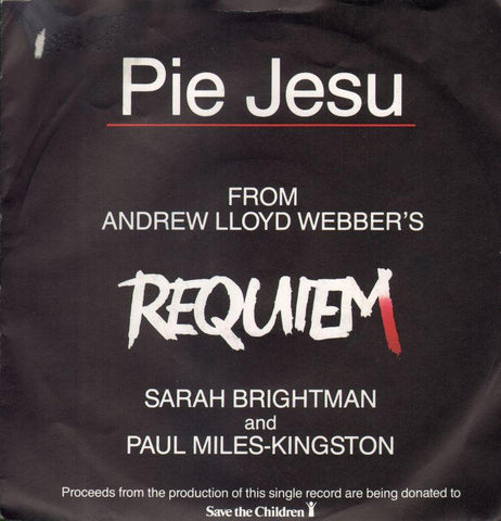 Sarah Brightman-Pie Jesu-7" Vinyl P/S