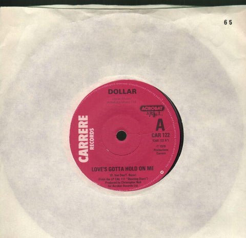 Dollar-Love's Gotta Hold On Me-7" Vinyl
