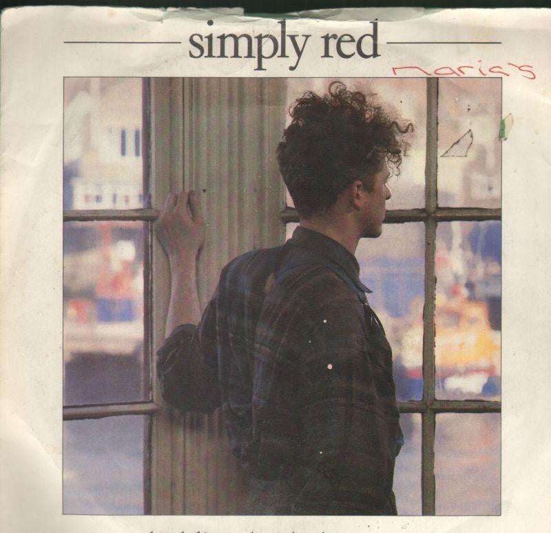 Simply Red-Holding Back The Years-7" Vinyl P/S