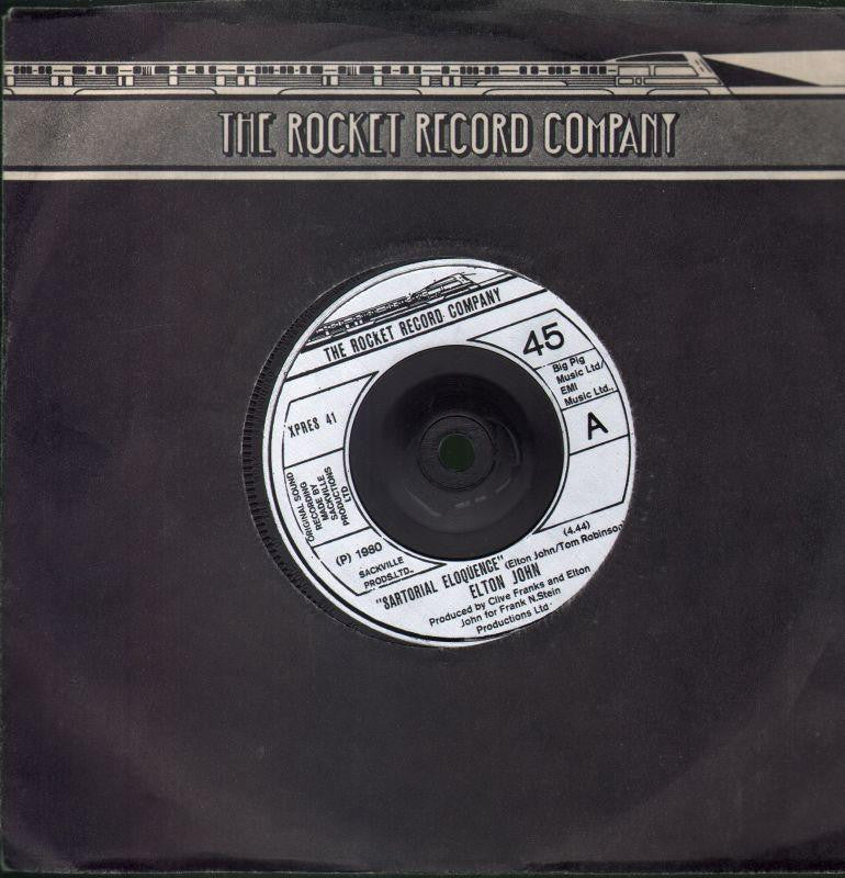 Elton John-Sartorial Eloquence-7" Vinyl