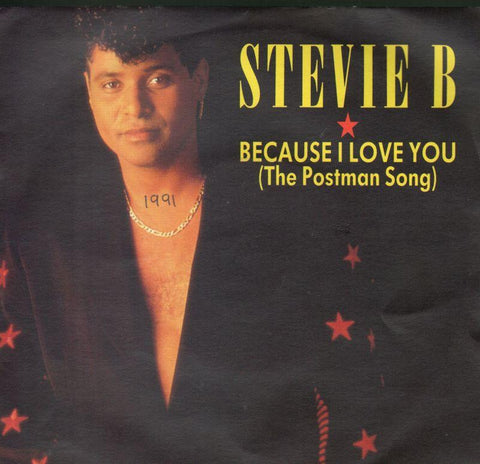 Stevie B-Because I Love You-7" Vinyl P/S