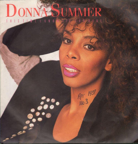 Donna Summer-This Time I Know It's For Real-7" Vinyl P/S