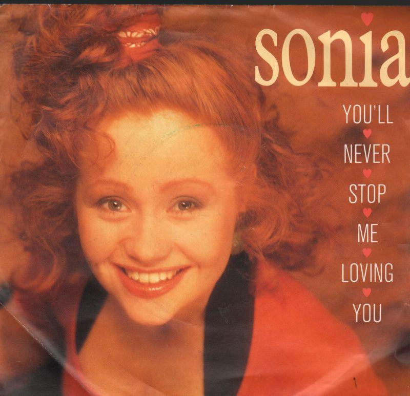 Sonia-You'll Never Stop Me Loving You-7" Vinyl P/S