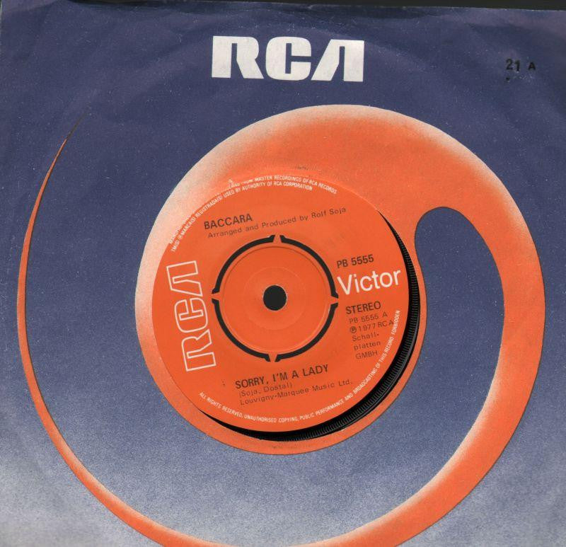 Baccara-Sorry, I'm A Lady-7" Vinyl