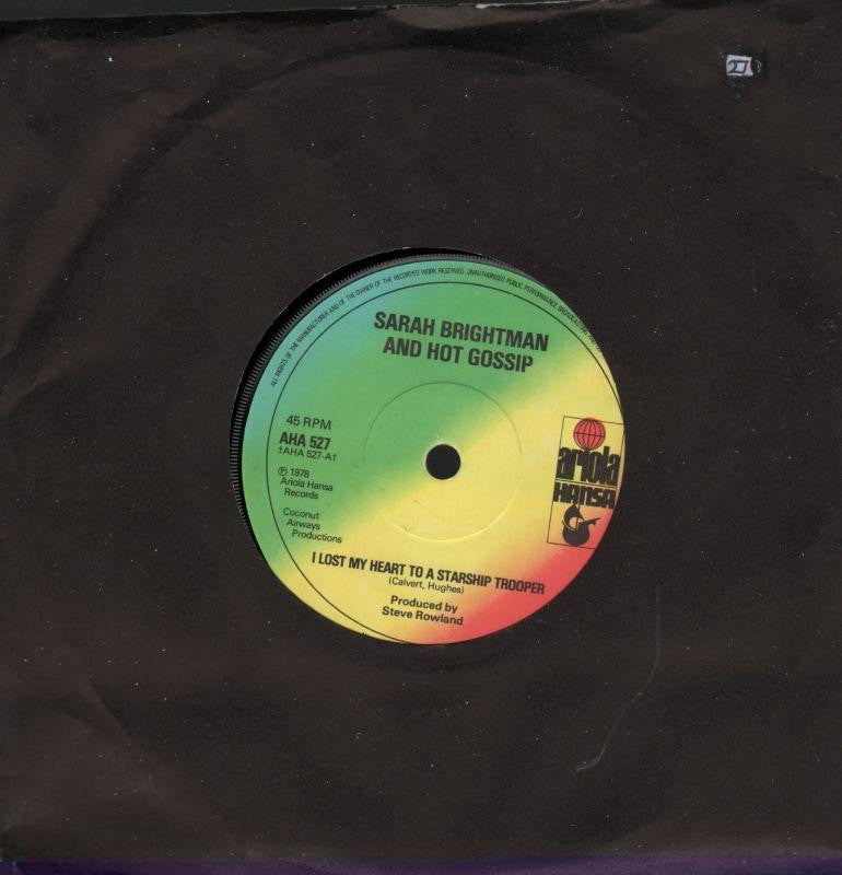 Sarah Brightman & Hot Gossip-I Lost My Heart To A Starship Trooper-7" Vinyl