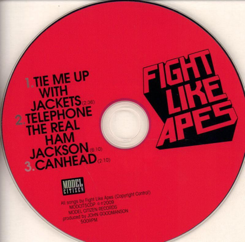 Fight Like Apes-Tie Me Up With Jackets-CD Single