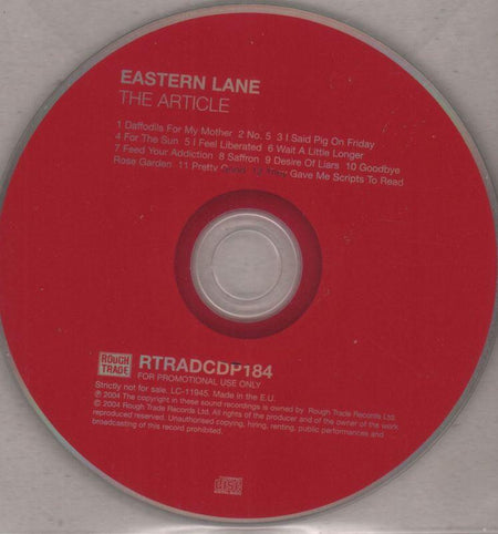 Eastern Lane-The Article-Rough Trade-CD Album