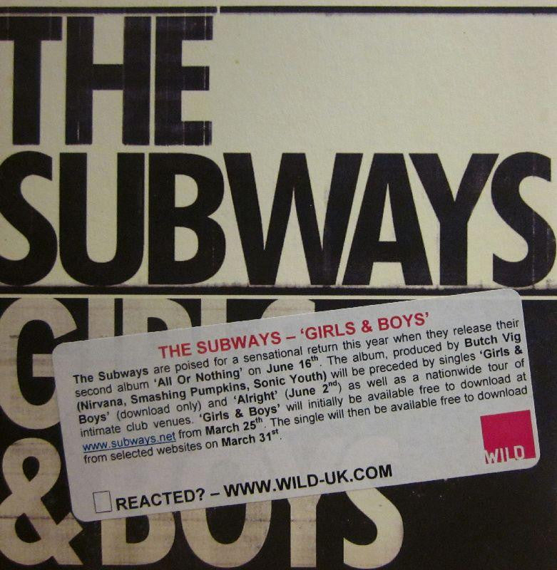The Subways-Girls & Boys-Infectious-CD Single